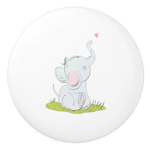 Kids Room Doorknob Ceramic Knob