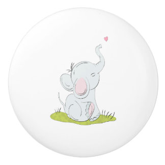 Kids Room Doorknob Ceramic Knob