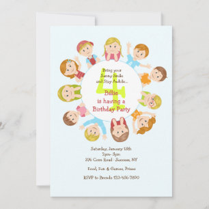 Kid's Round Table Invitation