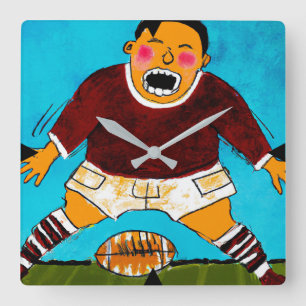 Kid's Rugby Clock