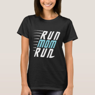 Kids Runner Mum Marathon 5K Race T-Shirt