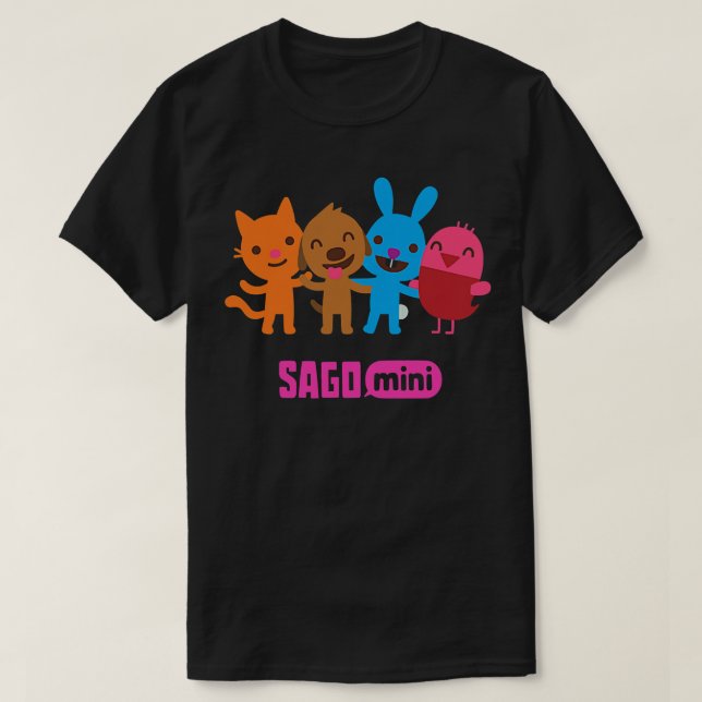 Kids Sago Mini Friends  T-Shirt (Design Front)