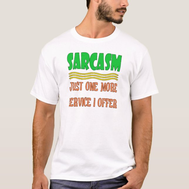 Kids Sarcasm T Shirt (Front)