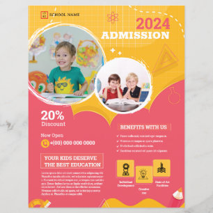 Kids School Admission Flyer