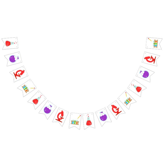 Kids Science Party Bunting (All)