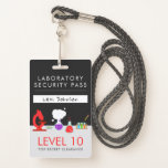 Kids Science Party Security Pass ID Badge<br><div class="desc">Does your child love science? A science themed party is perfect for the little scientist in your life! Make it an explosive children's birthday party with the Kids Science Party Security Pass Badge designed by Enchantfancy Design Company. This pretend laboratory security clearance badge features a science lab setting complete with...</div>