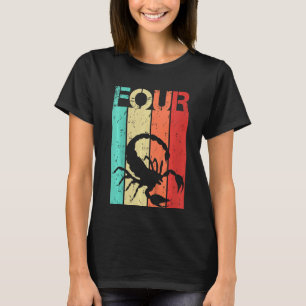 Kids Scorpion 4 Birthday Boy Girl Scorpion 4 Year  T-Shirt