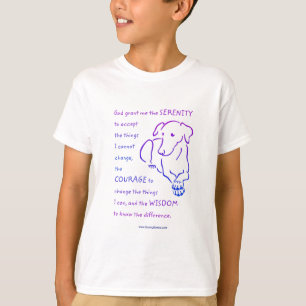 Kids Serenity Prayer w/Dog shirts