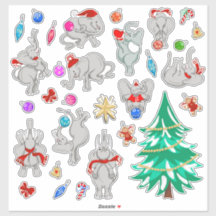 Kids Set | Elephants Trim-a-Tree Christmas