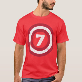 Kids Seventh Birthday Boy Shirt  Year Old Birthday