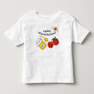 Kids Shana Tova My (any number) Rosh Hashanah Name Toddler T-Shirt