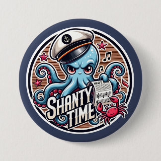Kids Shanty Time 7.5 Cm Round Badge