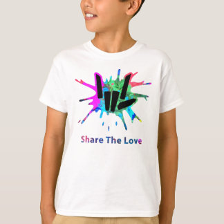 Kids Share Love Merch S And Young370 T-Shirt