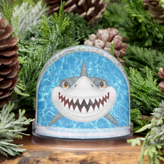 Kids Shark Snow Globe (Winter)