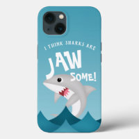 Kid's Shark Theme Case-Mate iPhone Case