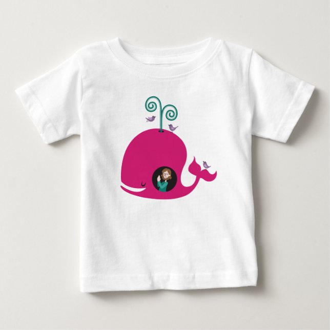 Kids Shirt Bible Story Jonah And The Whale Girl (Front)