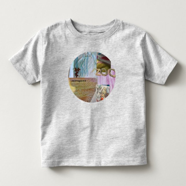 Kids shirt with JackHoganArt (Front)