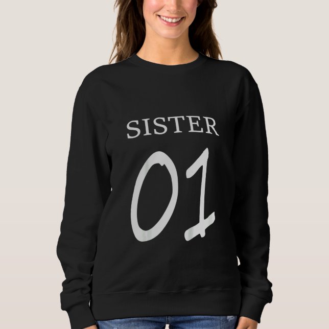 Kids Sister 01 1 Sweatshirt (Front)