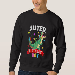 Kids Sister Of The Dinosaur Rawr Boy Women Matchin Sweatshirt