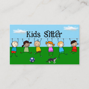 Kids sitter Business Card