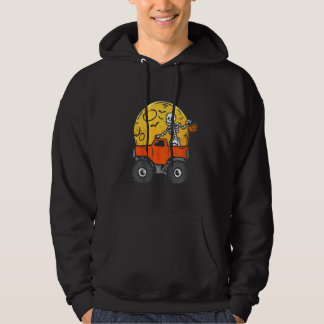 Kids Skeleton Monster Truck Moon Candy Toddler Boy Hoodie