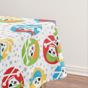 Kids Skull Party Pirates Tablecloth