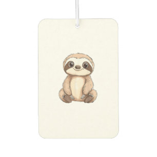 Kids Sloth T-Shirt_1 Car Air Freshener