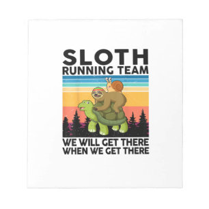 Kids Sloth T-Shirt Notepad