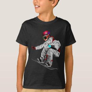 Kids Snowboard Novelty Winter Snowboarding Youth M T-Shirt