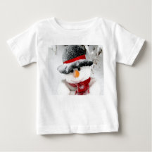 Kids snowman Tshirt