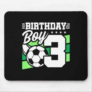 Kids Soccer Birthday Party - 3 Year Old Boy - 3rd  Mouse Pad