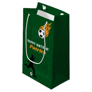 Kids Soccer Birthday Party Small Gift Bag
