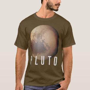 Kids Solar System Planet Pluto- Kids Space Science T-Shirt
