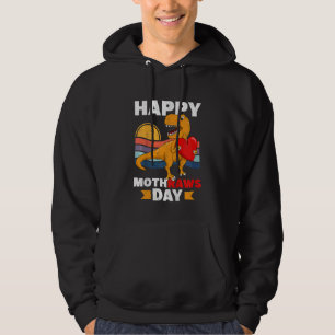 Kids Son For Mum Dinosaur Happy Mother's Day From Hoodie