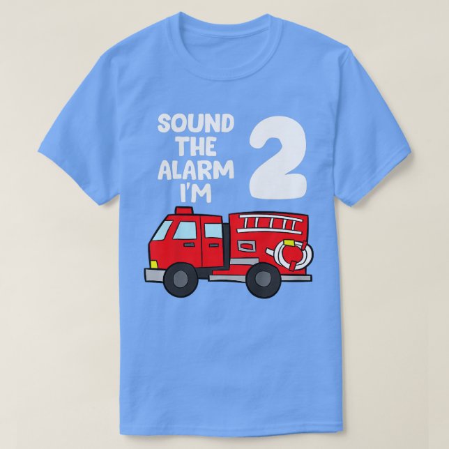 Kids Sound Alarm Im 2 Children 2  T-Shirt (Design Front)
