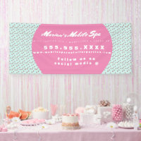 Kids Spa Bus Party Rental Pink Dots