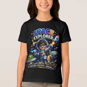 Kids Space Shirt Space Explorer