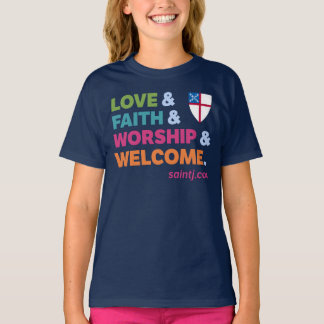 Kids St James Colourful Welcome T-Shirt