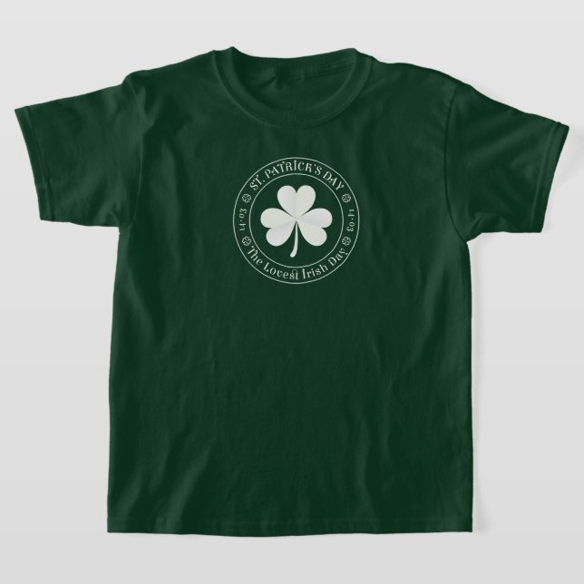 Kids St. Patrick's Day T-Shirt (Laydown)