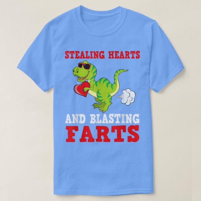 Kids Stealing Hearts And Blasting Farts T Re Cute  T-Shirt (Design Front)