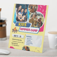 Kids Summer Camp Flyer, Kids Bootcamp Summer 