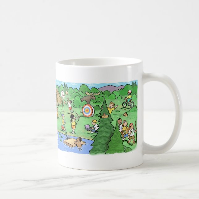 Kids Summer Camp Mug (Right)