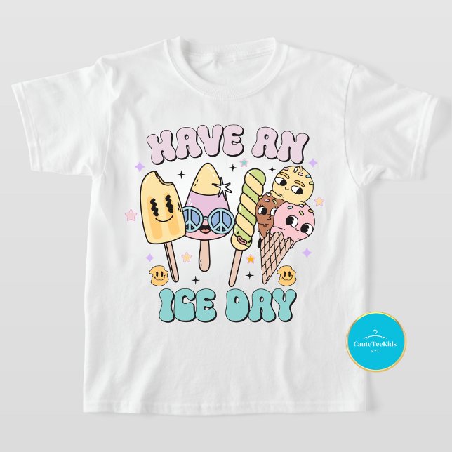 Kids Summer Shirt | Have An Ice Day T-Shirt  (Creator Uploaded)