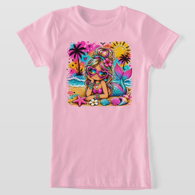 kids summer tee shirt (Laydown)