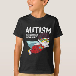 Kids Superhero Child Autism Awareness Gifts For Bo T-Shirt