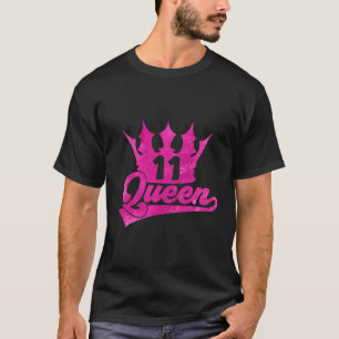 Kids SWEET 11 QUEEN GIRL 11TH BIRTHDAY T-Shirt