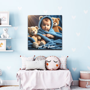 Kids Sweet 1 Photo Custom Poster