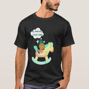 Kids Swingers Pineapple Swinging In Unicorn I Hav T-Shirt