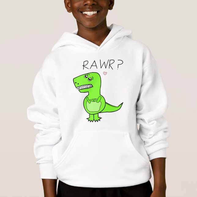 Kids T-Rex Hoodies (Front)