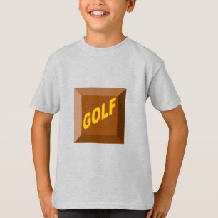 Kids  T-Shirt  ash  CHOCOLAT  GOLF 